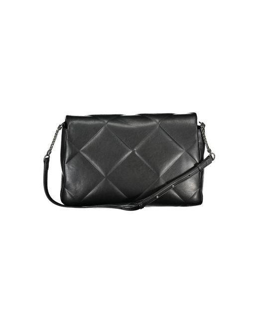 Calvin Klein Black Polyester Shoulder Bag