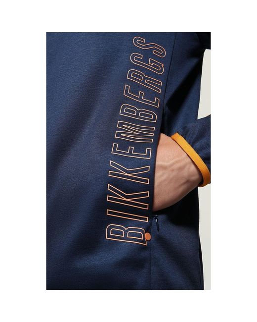 Bikkembergs Blue Cotton Sweatshirt for men