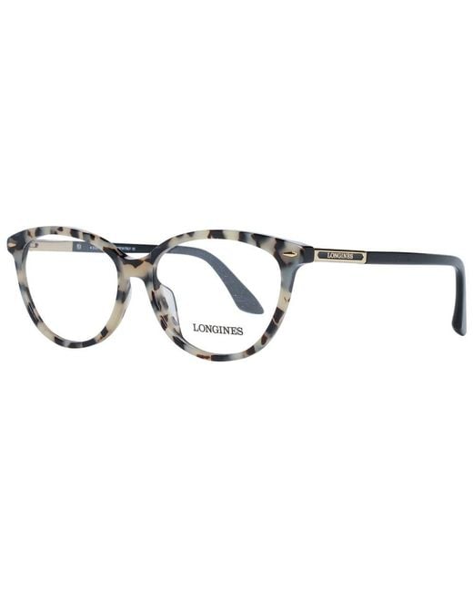 Longines Black Plastic Glasses (Frames)