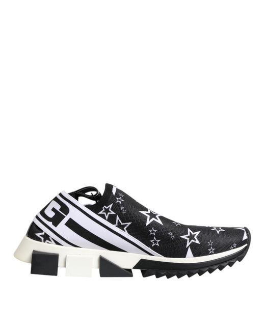 Dolce & Gabbana White Daymaster Sneakers Star Design for men