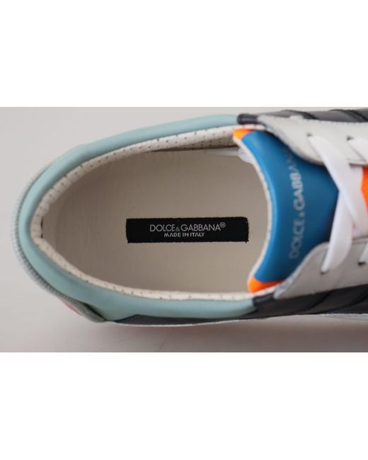 Dolce & Gabbana Black Elegant Low Top Sneakers for men