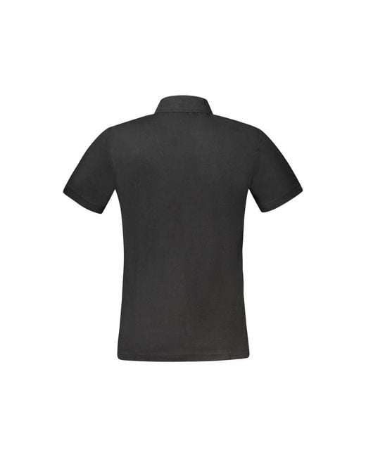 Boss Black Cotton Polo Shirt for men