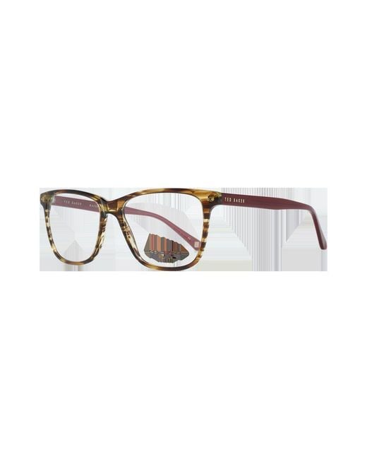 Ted Baker Metallic Brown Plastic Glasses (frames)