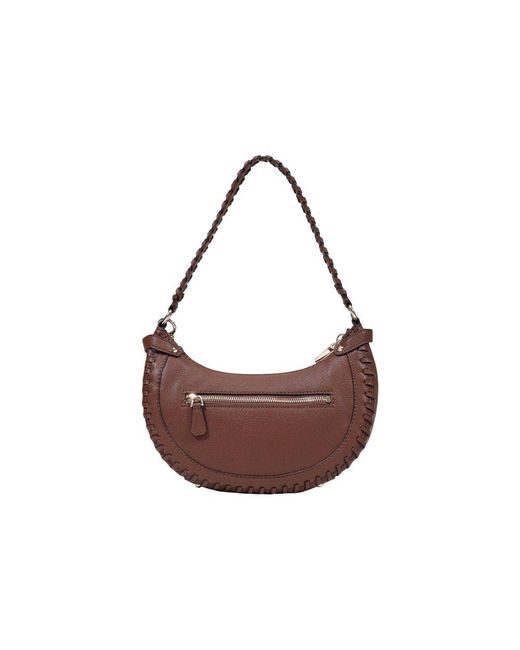 Guess Brown Polyethylene Handbag