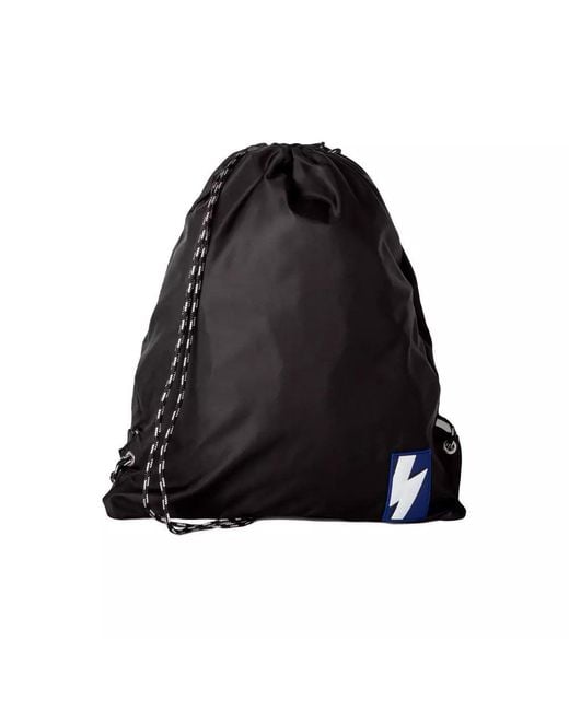 Neil Barrett Black Nylon Backpack for men