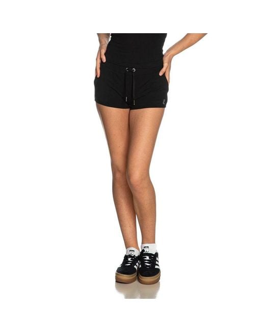 Juicy Couture Black Cotton Short And Mini Shorts