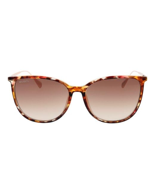 MAX&Co. Brown Plastic Sunglasses