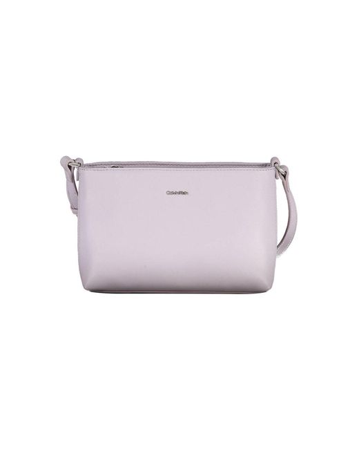 Calvin Klein Purple Polyester Handbag