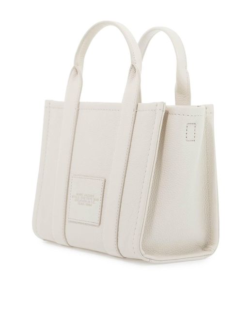 Thom Browne White Grained Leather Hector Mini Crossbody Bag