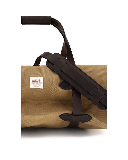 Filson Brown Beige Cotton Luggage And Travel for men