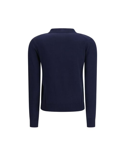 Max Mara Blue Viscose Sweatshirt