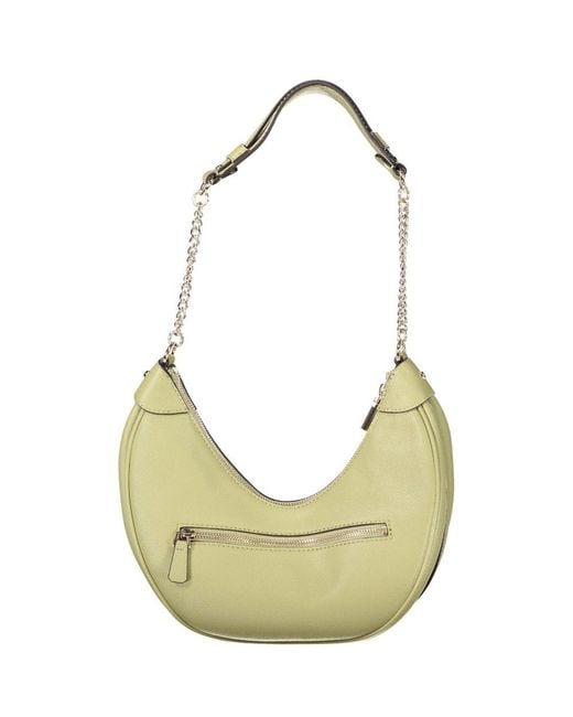 Guess Green Polyurethane Handbag