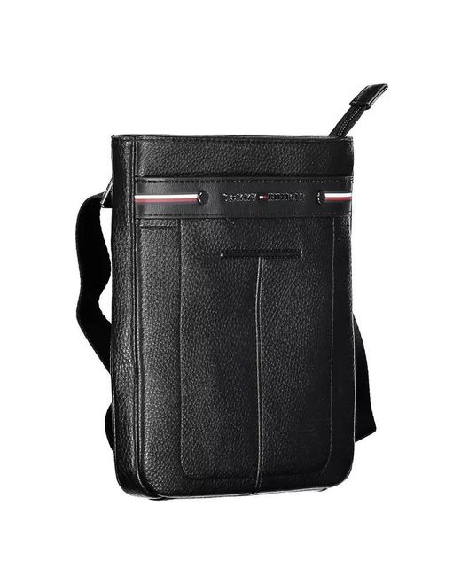 Tommy Hilfiger Black Polyethylene Shoulder Bag for men