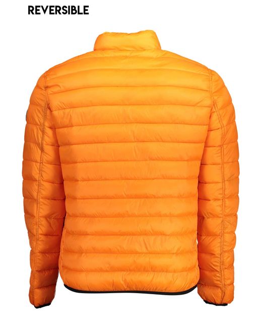 U.S. POLO ASSN. Orange Nylon Jacket for men