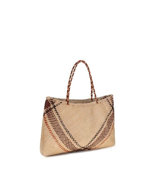Dragon Diffusion Natural Beige Goatskin Handbag