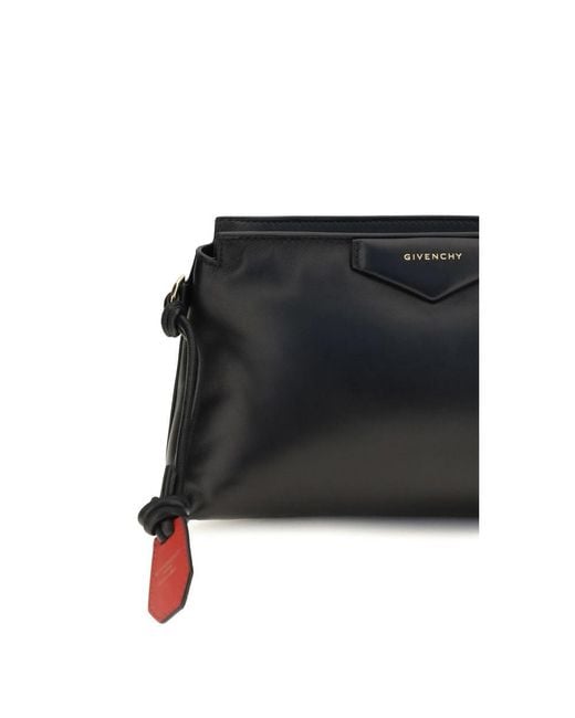 Givenchy Black Lamb Ovis Aries Wallet