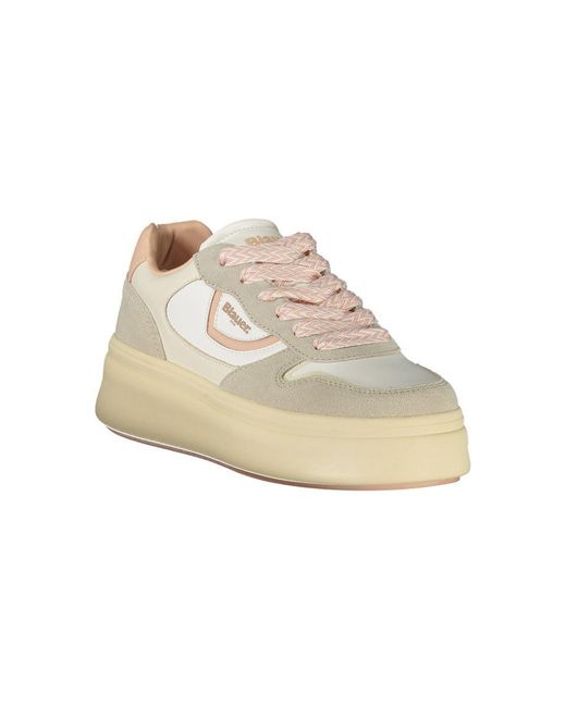 Blauer Natural Bianco Polyurethane Sneaker