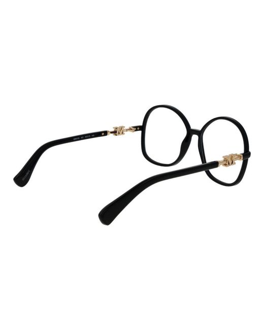 Max Mara Black Plastic Glasses (Frames)
