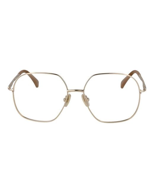 Max Mara Metallic Metal Glasses (Frames)