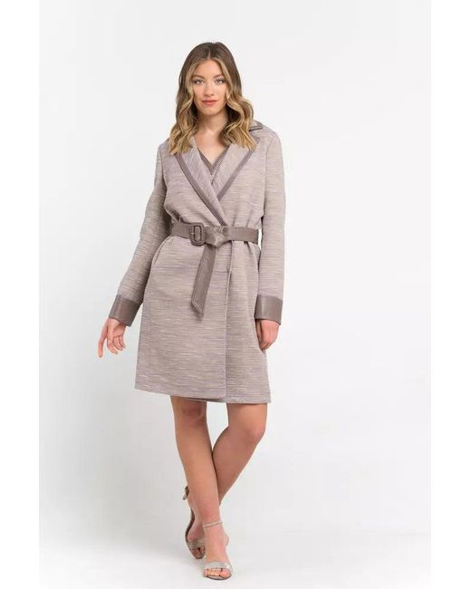 Trussardi Multicolor B Camel Jackets & Coat
