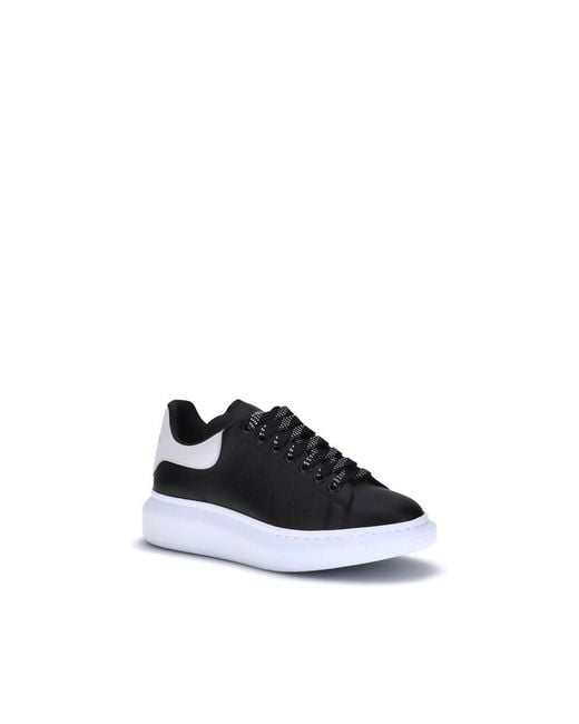 McQueen Blue Leather Sneakers for men