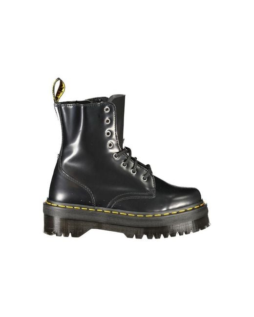 Dr. Martens Black Leather Ankle Boot