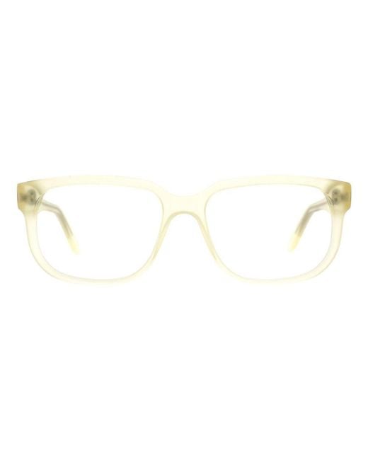 Andy Wolf Multicolor Beige Acetate Glasses (frames) for men