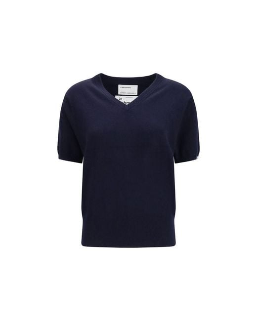 Extreme Cashmere Blue Cashmere Sweater