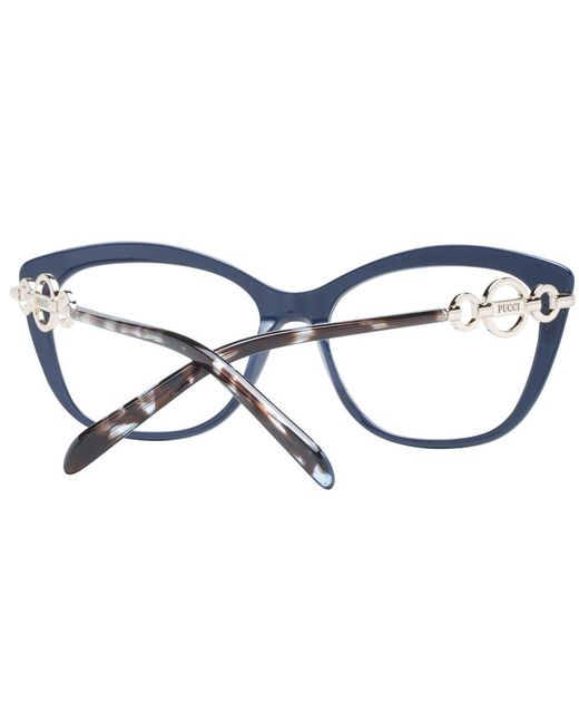 Emilio Pucci Blue Optical Frames