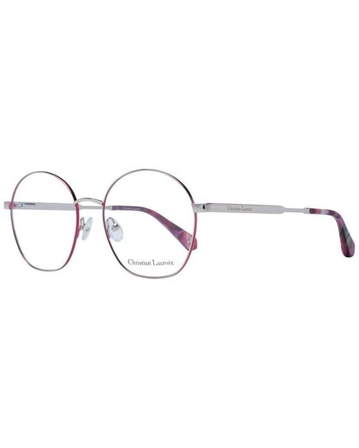 Christian Lacroix Metallic Stainless Steel Glasses (Frames)