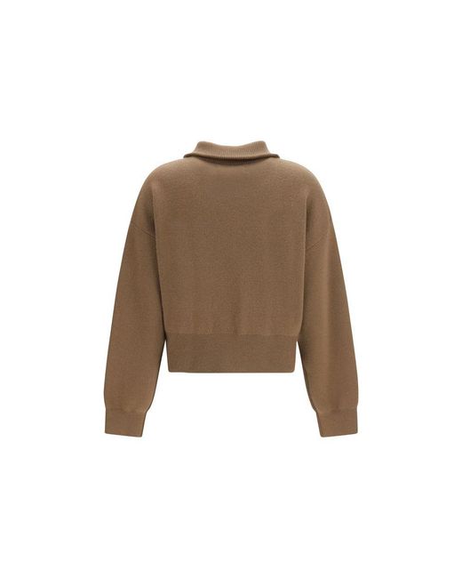 Extreme Cashmere Brown Cashmere Sweatshirt