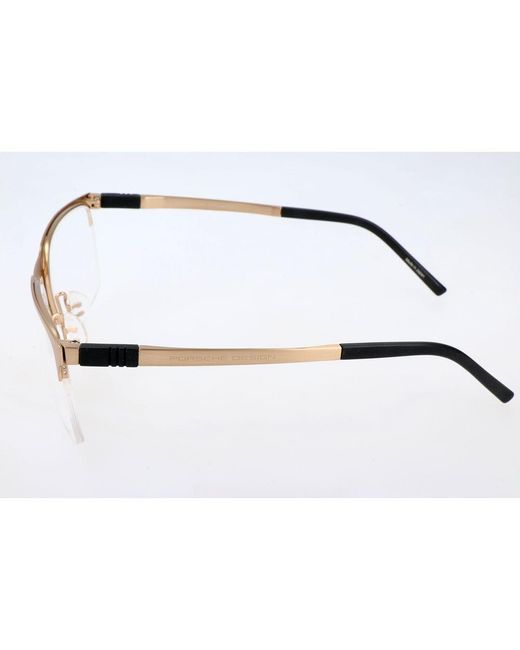 Porsche Design Multicolor Gold Metal Frames for men