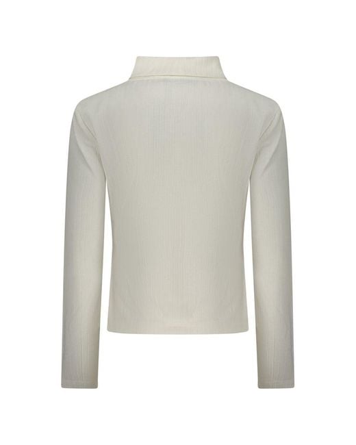 North Sails Gray Bianco Polyester Sweater