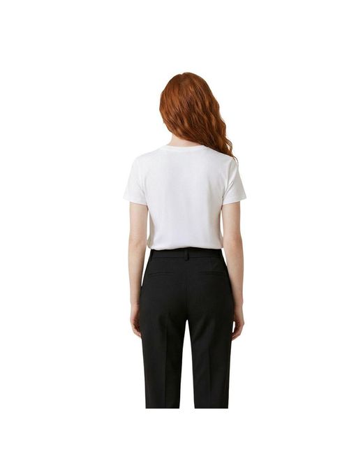 Liu Jo Black Cotton T-Shirt