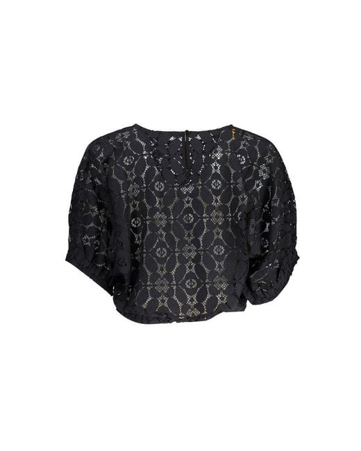 Desigual Black Polyester 's Blouse for men