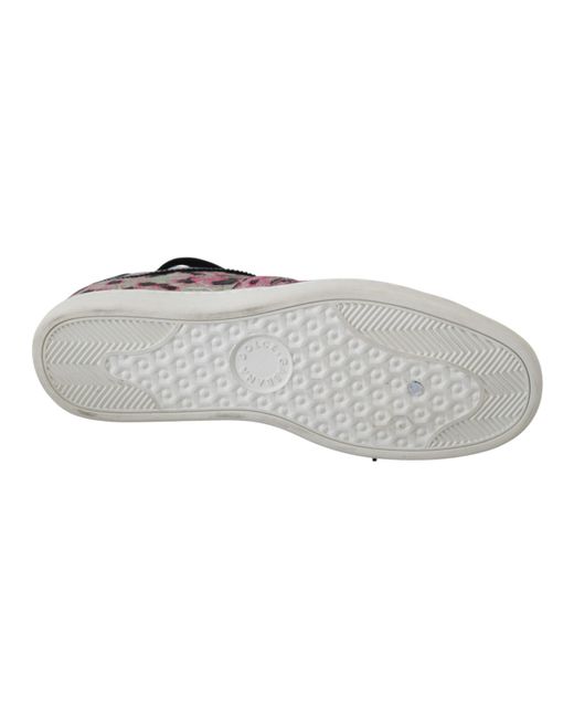 leopard flat sneakers