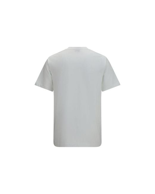 KENZO Gray White Cotton T for men