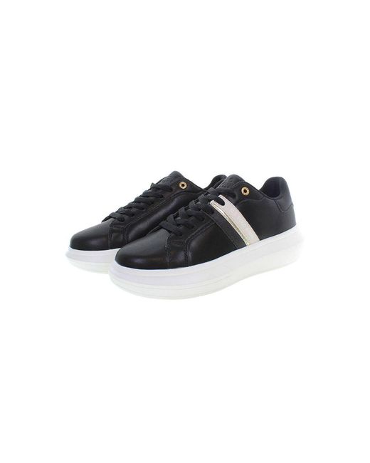 U.S. POLO ASSN. Black Polyester Sneaker