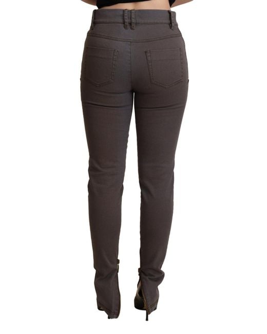 Plein Sud Black Chic Slim-Fit Skinny Jeans