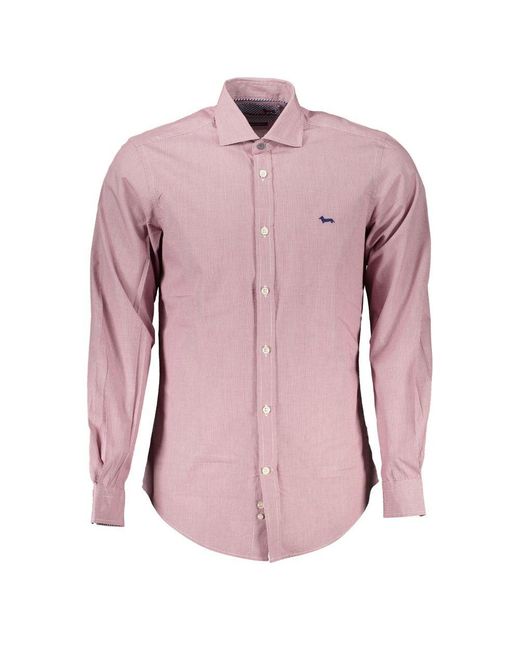 Harmont & Blaine Pink Cotton Shirt for men