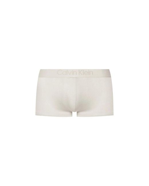 Calvin Klein White Gray Lyocell Boxers for men