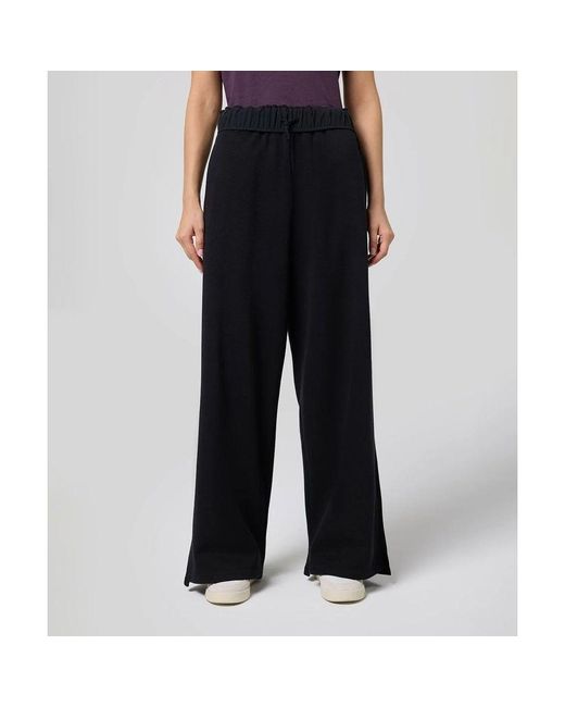 Champion Purple Black Cotton Casual Pants