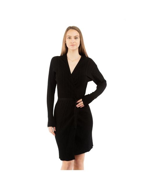 Moschino Black Viscose Casual Dress