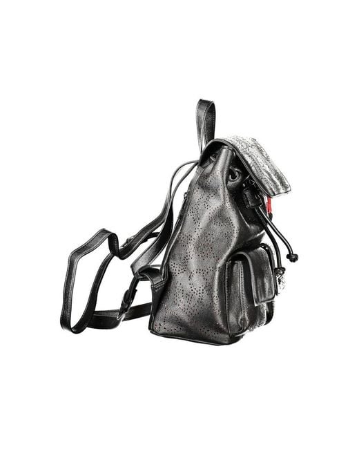 Desigual Black Polyurethane 's Mini Backpack