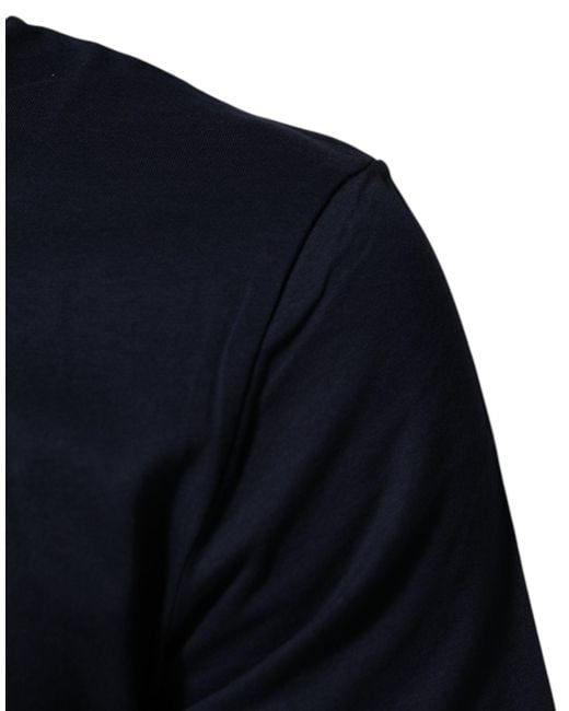 Dolce & Gabbana Black Logo Graphic Tee for men