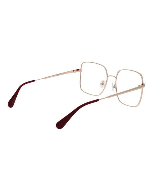 MAX&Co. Metallic Gold Metal Glasses (frames)