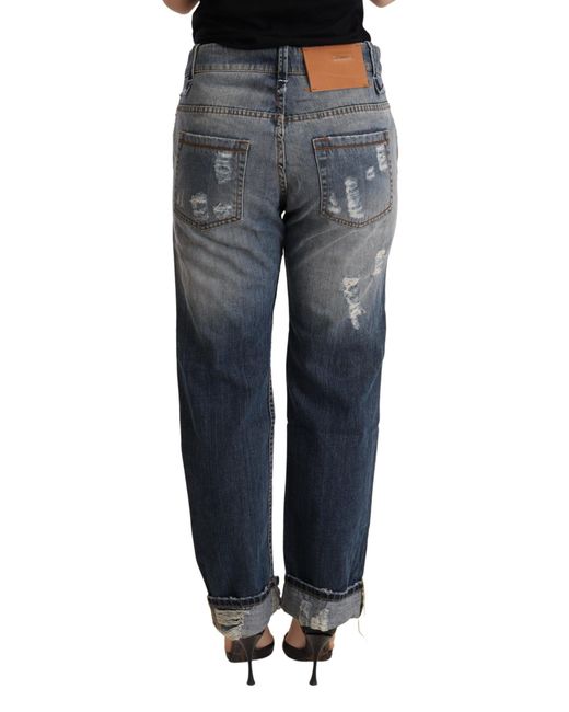 Acht Black Authentic Mid Waist Baggy Denim Jeans