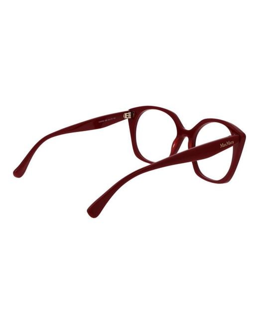 Max Mara Red Plastic Glasses (Frames)