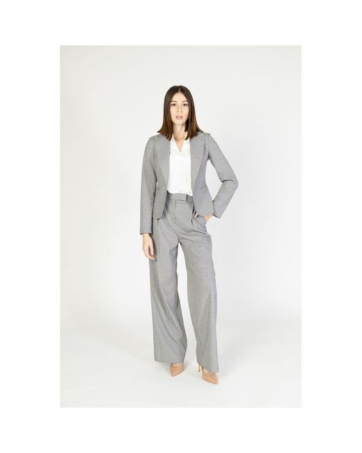 Rinascimento Gray Polyester Jeans & Pant