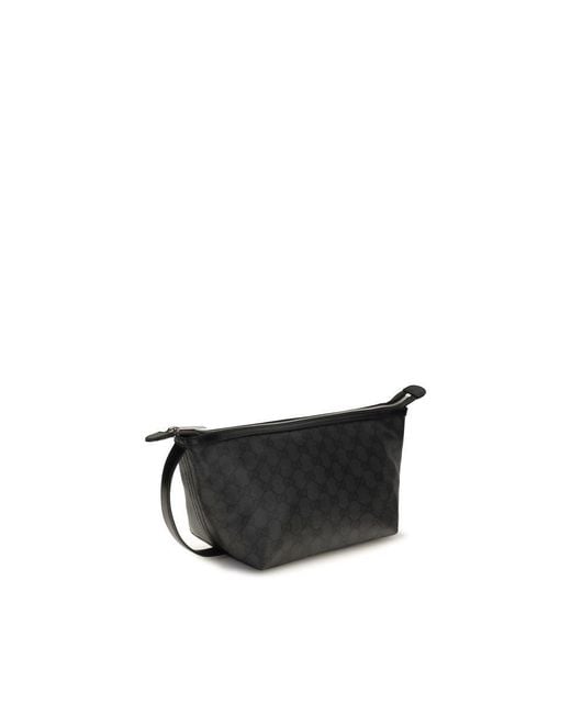Gucci Black Cotton Clutch Bag